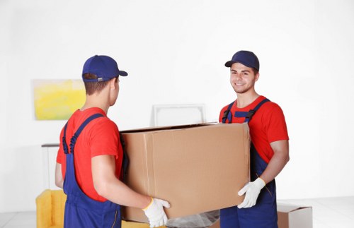 Moving van arranged for flats and properties with access challenges in Queens Park