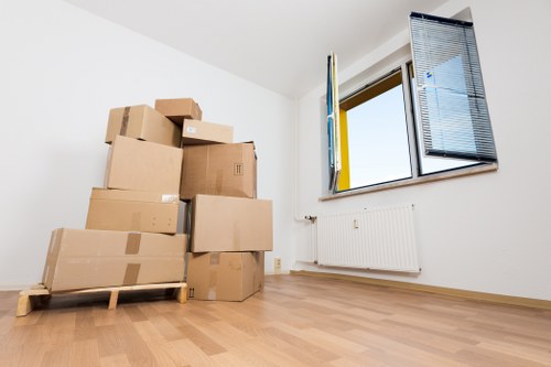 Local removal team handling a flat move near Queens Park