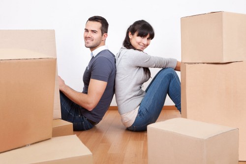 Encrypted online payment protection for Queens Park removals