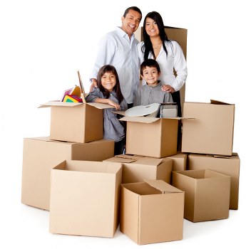 Moving crew handling commercial premises access in Queens Park
